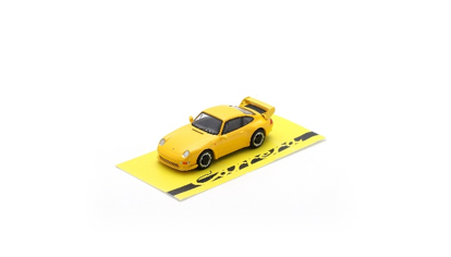 1/64 Spark 1995 Porsche 911 (993) RS Clubsport (Yellow) Car Model