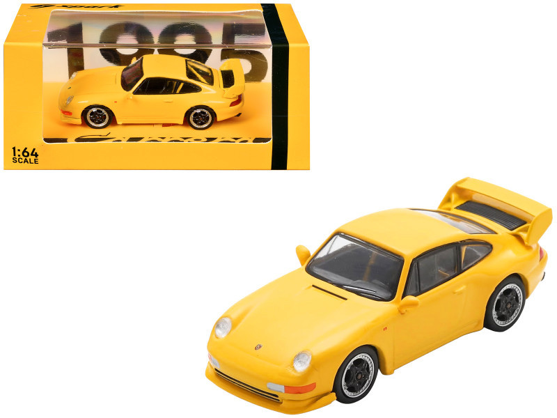 1/64 Spark 1995 Porsche 911 (993) RS Clubsport (Yellow) Car Model