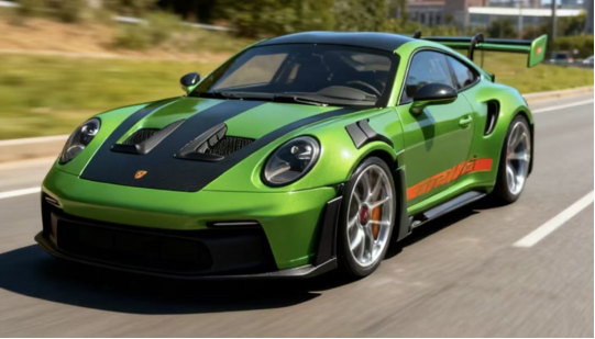 1/18 HH Model Porsche 911 992 GT3 RS (Giallo Verde Pearl Green) Car Model