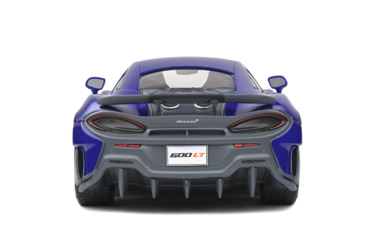 MINOR DAMAGED AS-IS 1/18 Solido McLaren 600LT (Lantana Purple) Diecast Car Model