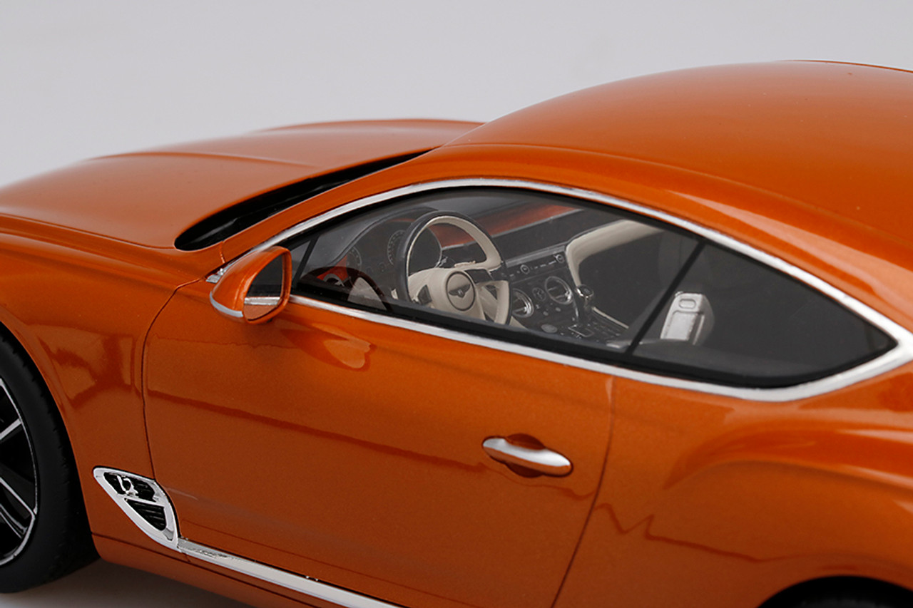 1/18 Top Speed Bentley Continental GT (Orange Flame) Resin Car Model