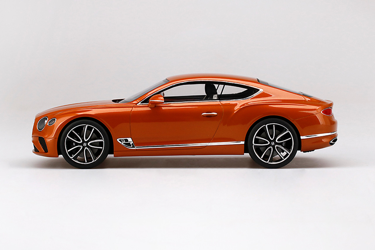 1/18 Top Speed Bentley Continental GT (Orange Flame) Resin Car Model