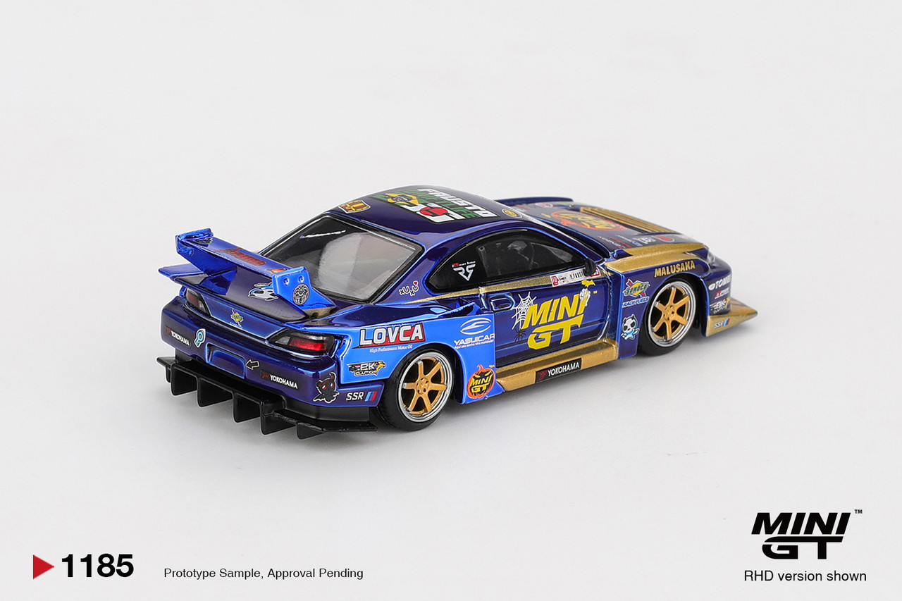1/64 Mini GT Nissan LB-Super Silhouette S15 Silvia #555 Team Mini