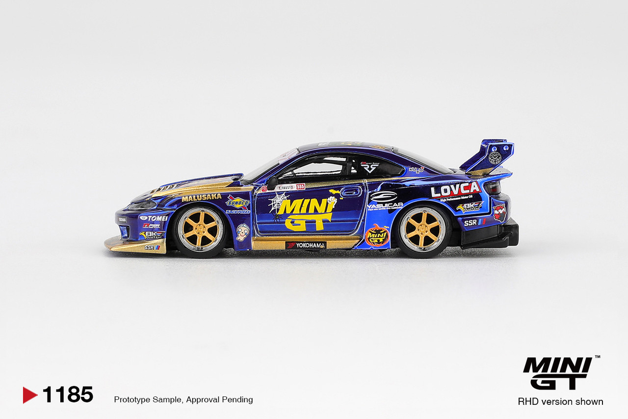 1/64 Mini GT Nissan LB-Super Silhouette S15 Silvia #555 Team Mini
