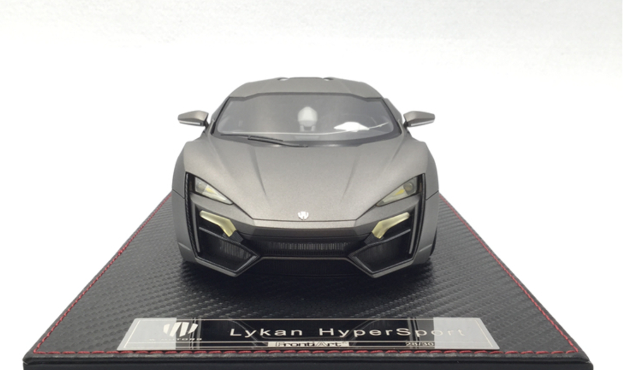 1/18 FA Frontiart Lykan Hypersport (Matte Grey) Car Model