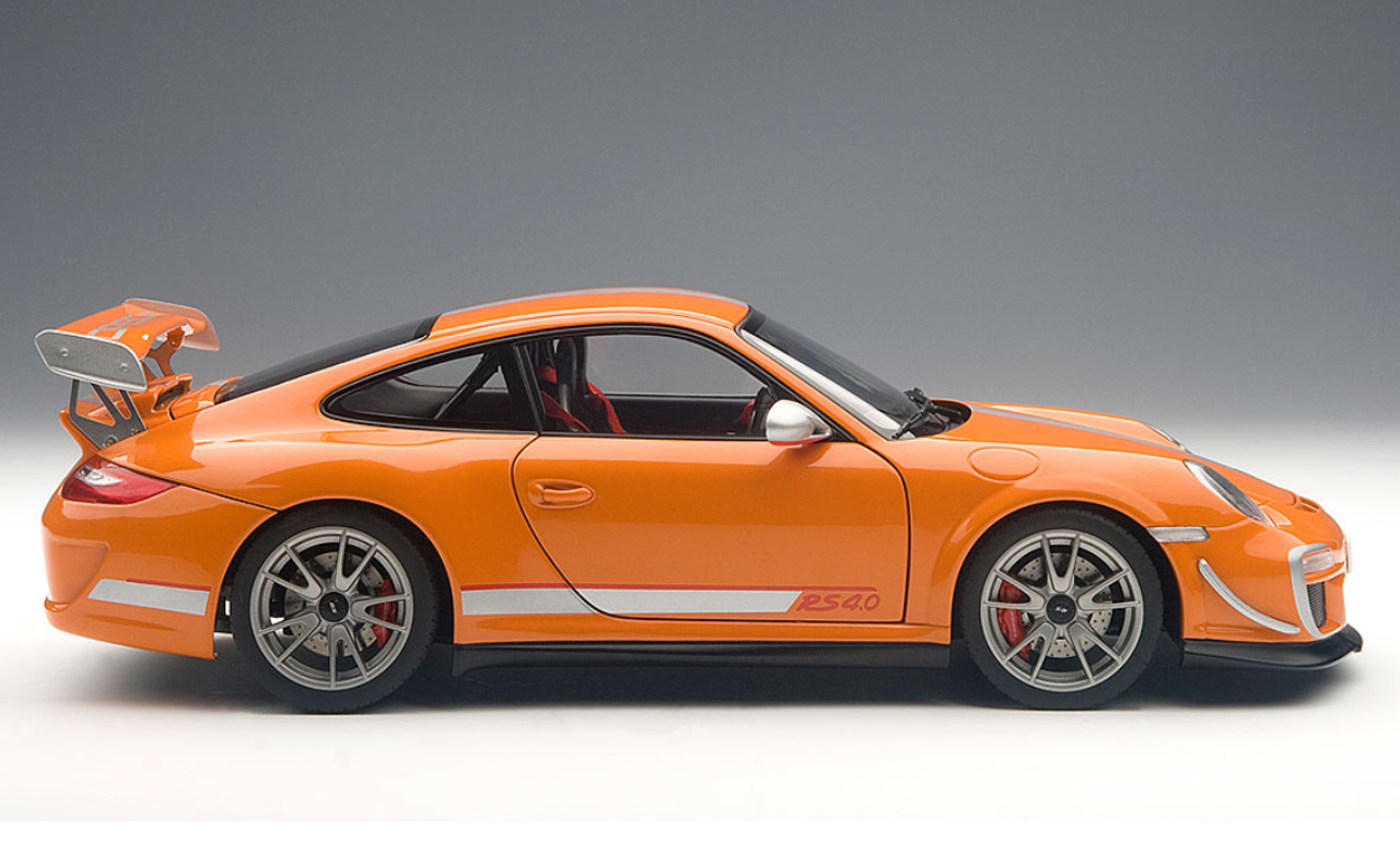 1/18 AUTOART PORSCHE 911 997 GT3 RS 4.0 (ORANGE) Diecast Car Model 78148