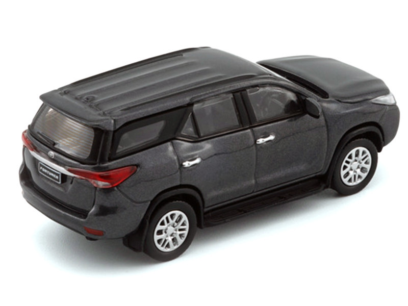 1/64 BMC 2018 Toyota Fortuner (Matte Dark Grey) Car Model