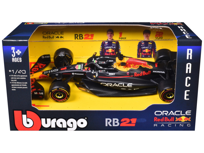 ブラーゴRB21 1/43 Oracle Red Bull Racing Red Bull Racing RB21 #1 Max Verstappen 