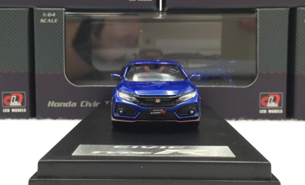 1/64 LCD Honda Civic Type-R Type R TypeR FK8 (Blue) Car Model