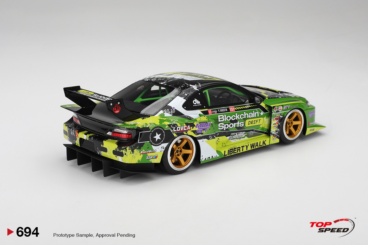 1/18 Top Speed Nissan LB-Super Silhouette S15 SILVIA #555 V2 2024