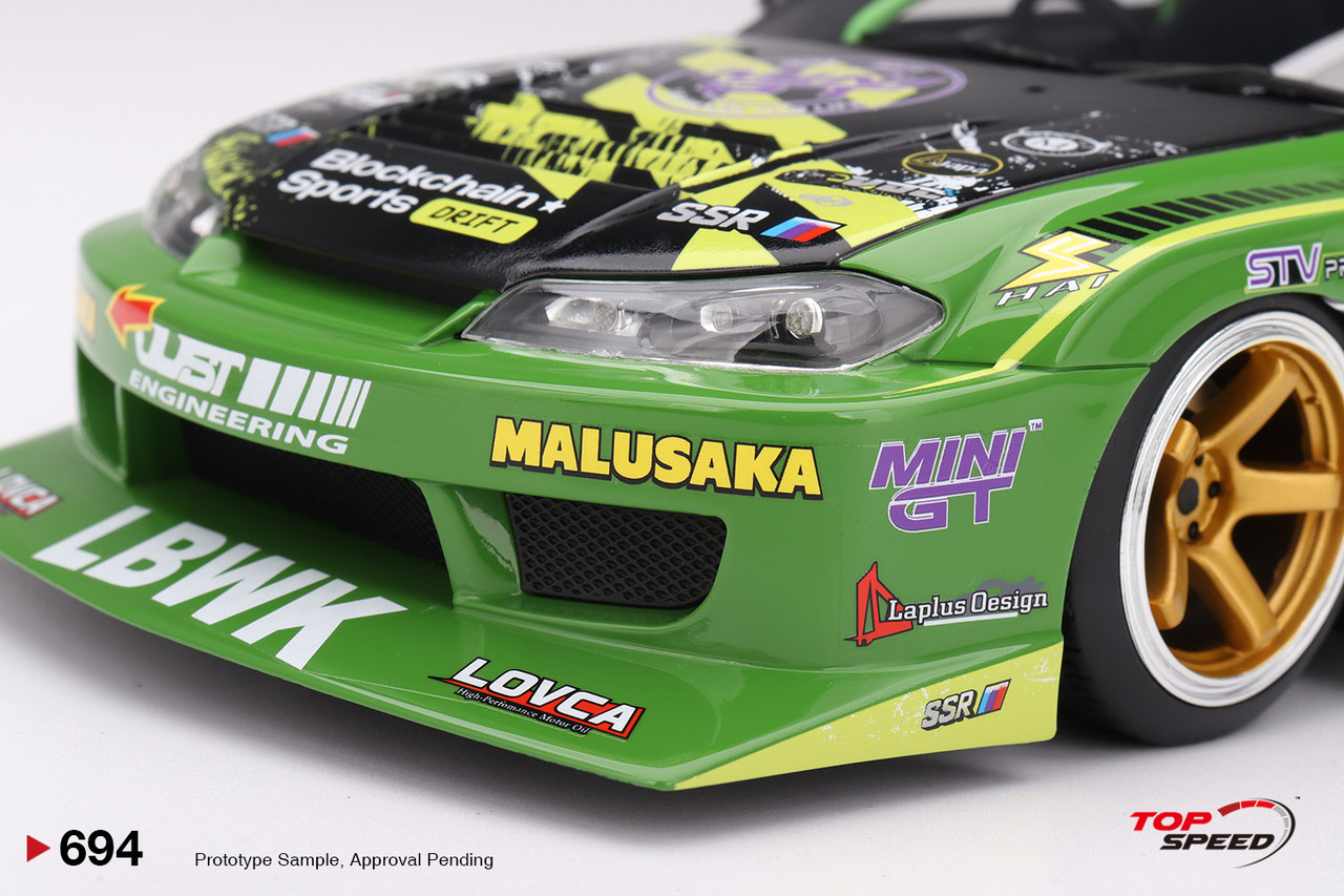 1/18 Top Speed Nissan LB-Super Silhouette S15 SILVIA #555 V2 2024