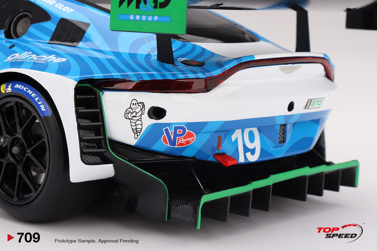 1/18 Top Speed Aston Martin Vantage GT3 Evo #19 van der Steur
