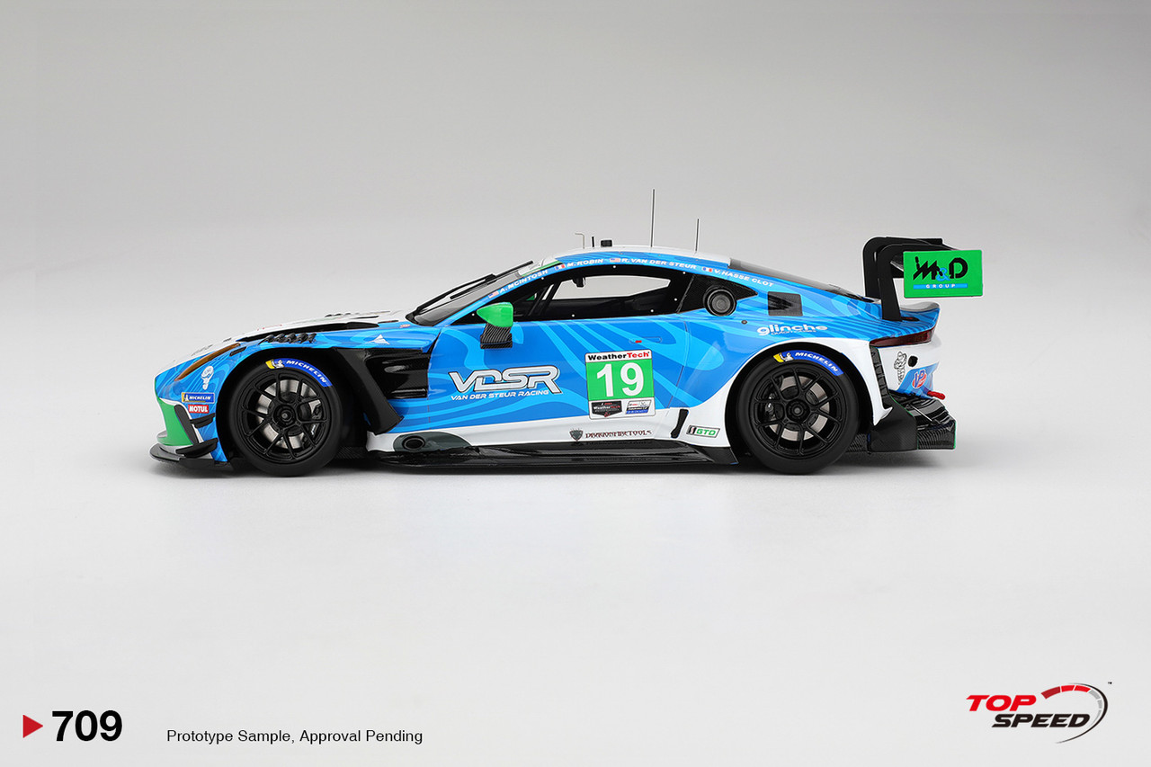 1/18 Top Speed Aston Martin Vantage GT3 Evo #19 van der Steur