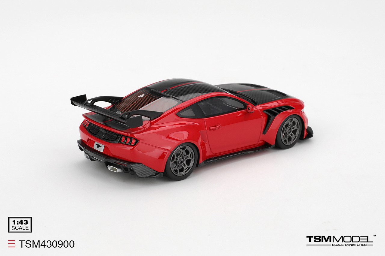 FROM JAPAN専用 1/43 TSM Ford Mustang GTD (Race Red) Car Model - LIVECARMODEL.com