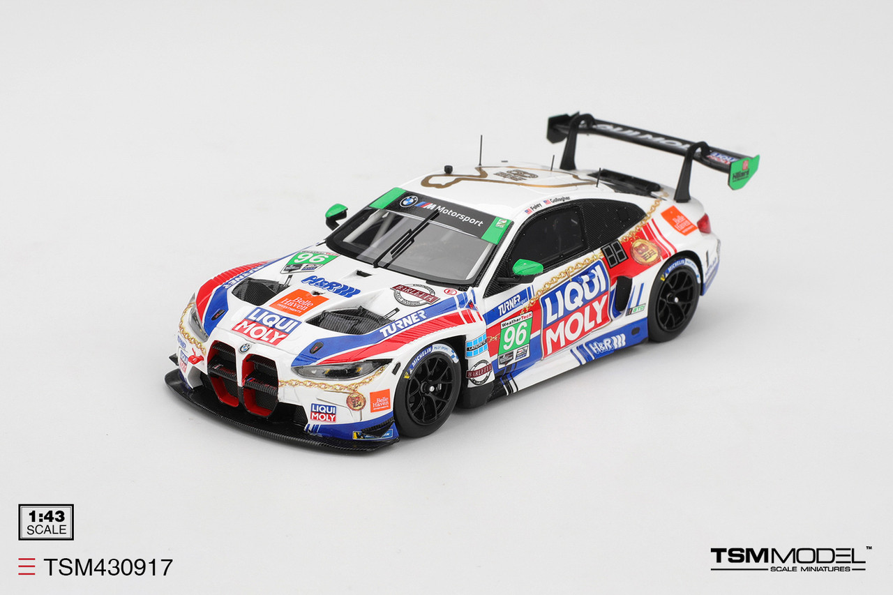 1/43 TSM BMW M4 GT3 EVO #96 Turner Motorsport 2025 IMSA Long Beach