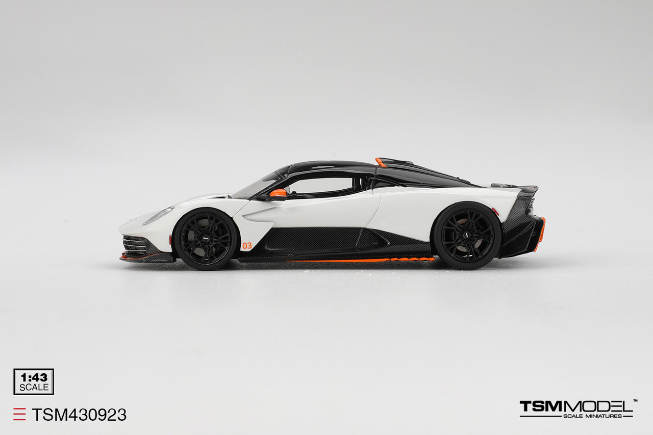 ♥♥♥ 1/43 TSM Aston Martin Valhalla (Lunar White) Car Model