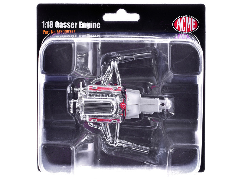 Chevrolet Gasser Engine Replica from "Chevrolet Corvette Gasser" 1/18 Model by ACME