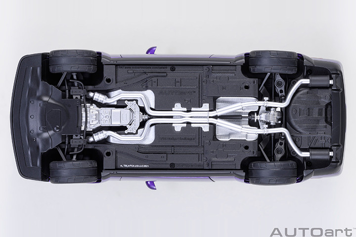1/18 AUTOart 2023 Dodge Challenger SRT Super Stock (Plum Crazy Purple) Car Model