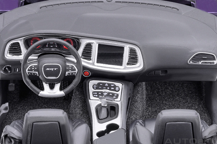 1/18 AUTOart 2023 1/18 Doge Challenger SRT Super Stock (Plum Crazy Purple) Car Model