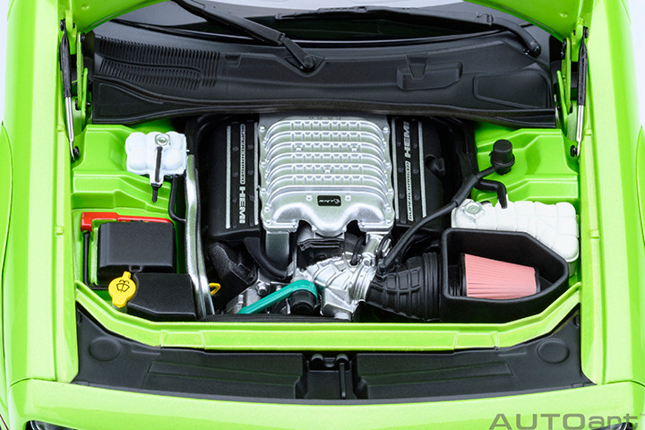 1/18 AUTOart 2023 1/18 Doge Challenger SRT Super Stock (Sublime Green) Car Model