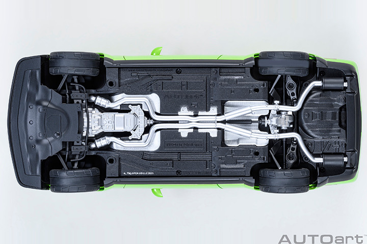 1/18 AUTOart 2023 1/18 Doge Challenger SRT Super Stock (Sublime Green) Car Model