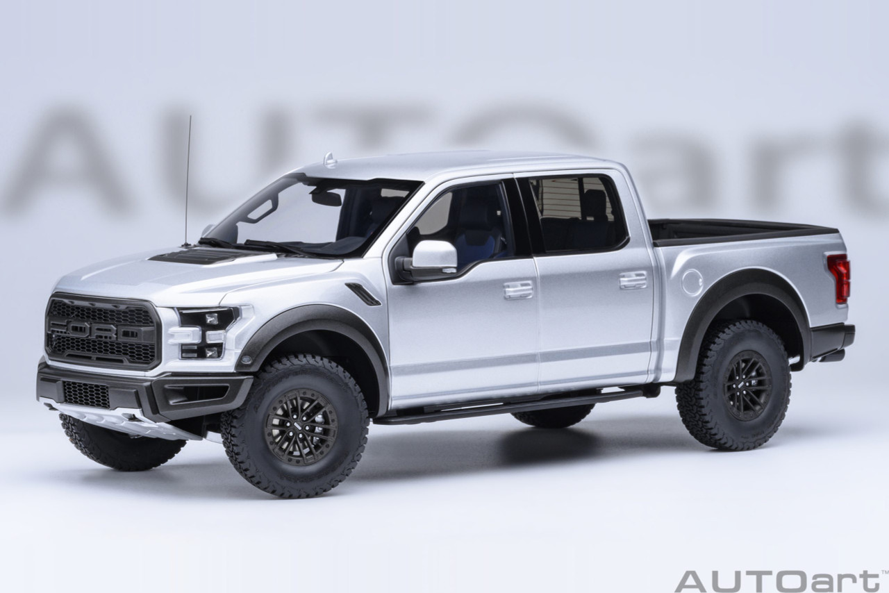 1/18 AUTOart 2019 Ford F-150 Raptor Supercrew (Ingot Silver) Car Model