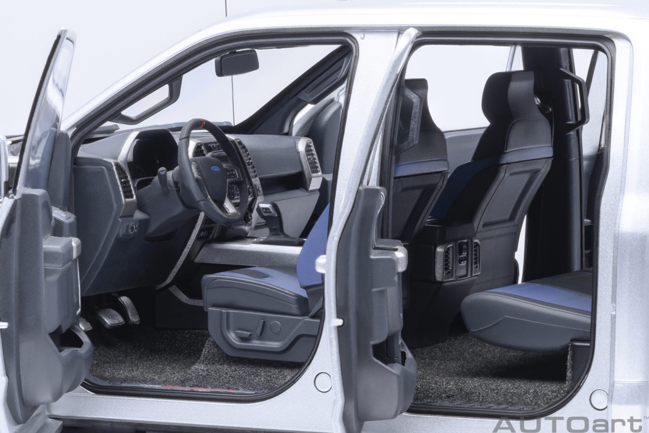 1/18 AUTOart 2019 Ford F-150 Raptor Supercrew (Ingot Silver) Car Model