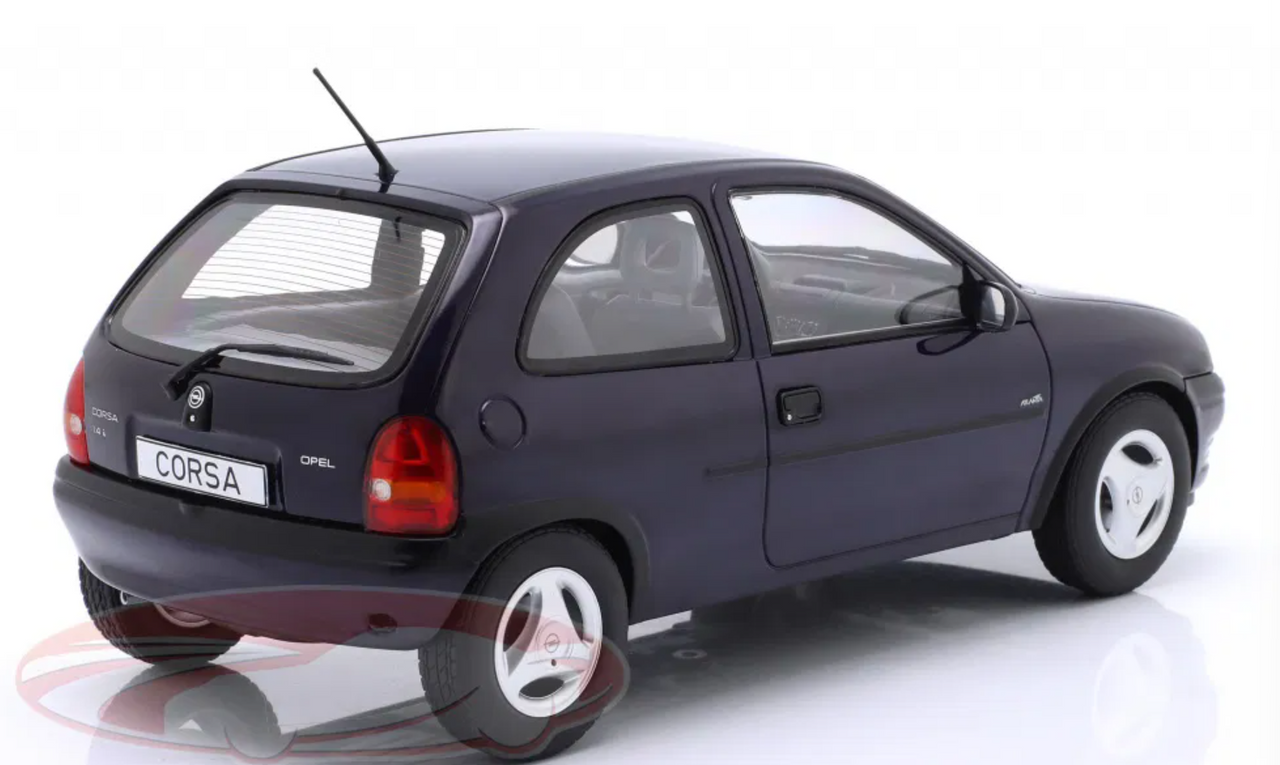 1/18 ModelCarGroup 1996-1997 Opel Corsa B Atlanta (Dark Blue Metallic) Diecast Car Model