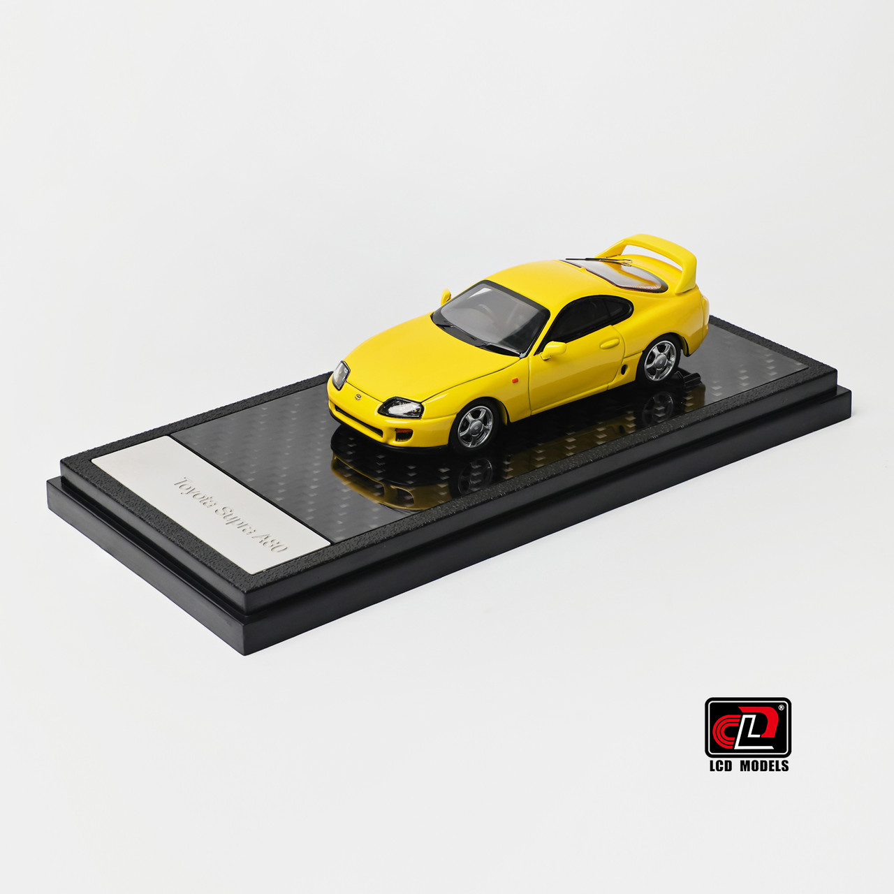 1/64 LCD Toyota Supra MK4 A80 (Yellow) Diecast Car Model