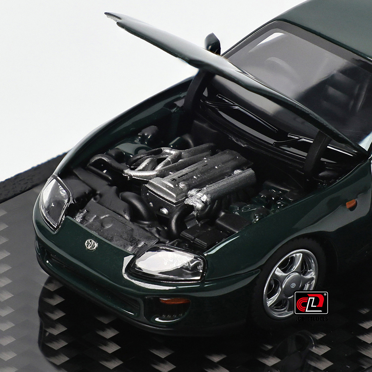 1/64 LCD Toyota Supra MK4 A80 (Green) Diecast Car Model