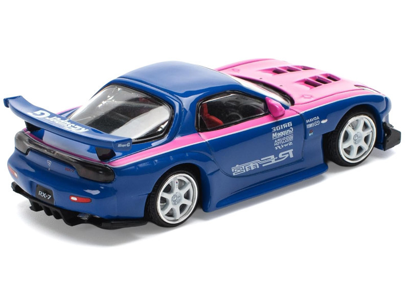 Mazda RX-7 RE-Amemiya Widebody RHD (Right Hand Drive) Blue with