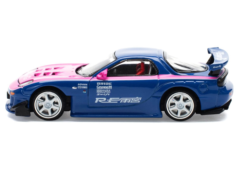 Mazda RX-7 RE-Amemiya Widebody RHD (Right Hand Drive) Blue with