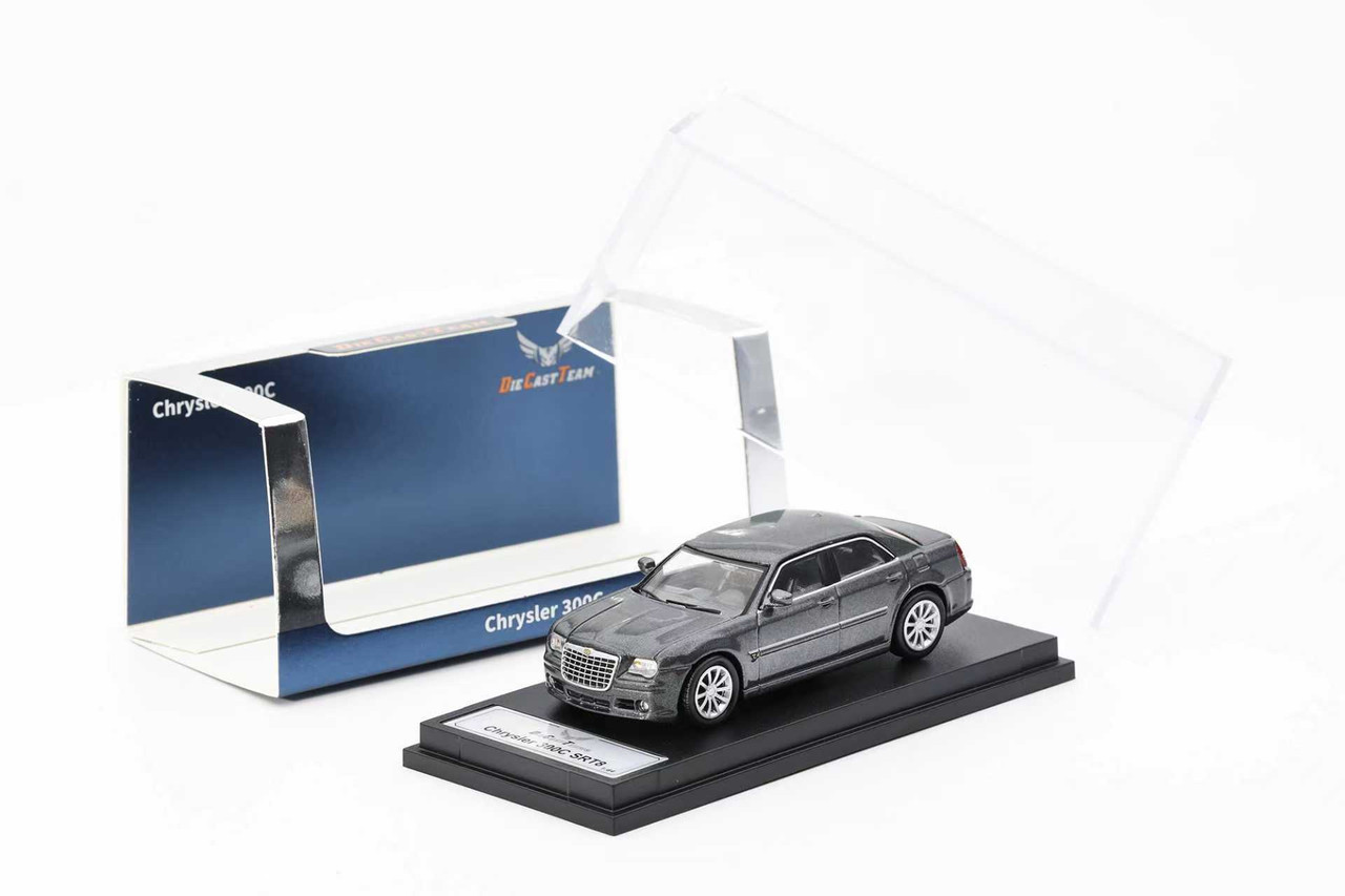 1/64 DCT Chrysler 300C (Grey) Diecast Car Model - LIVECARMODEL.com