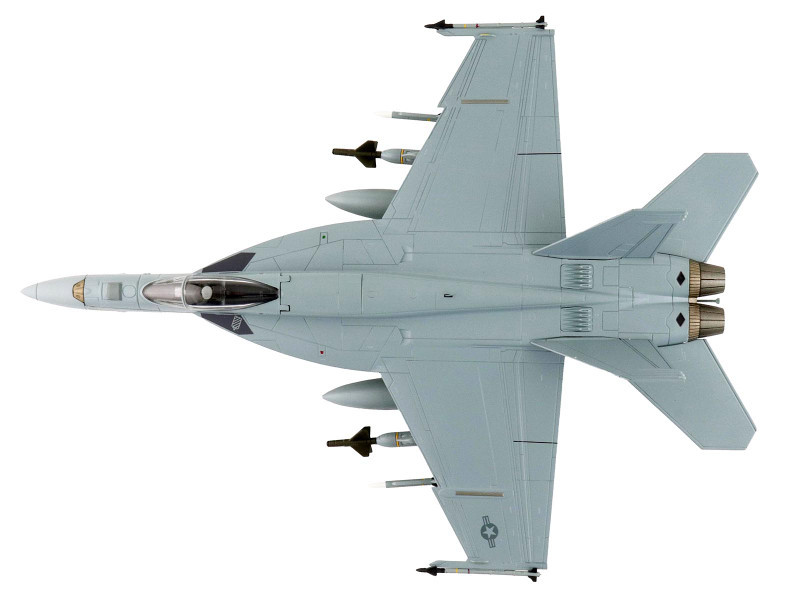 Boeing F/A-18E Super Hornet Fighter Aircraft "Dagger Team (with decals)" United States Navy "Air Power Series" 1/72 Diecast Model by Hobby Master