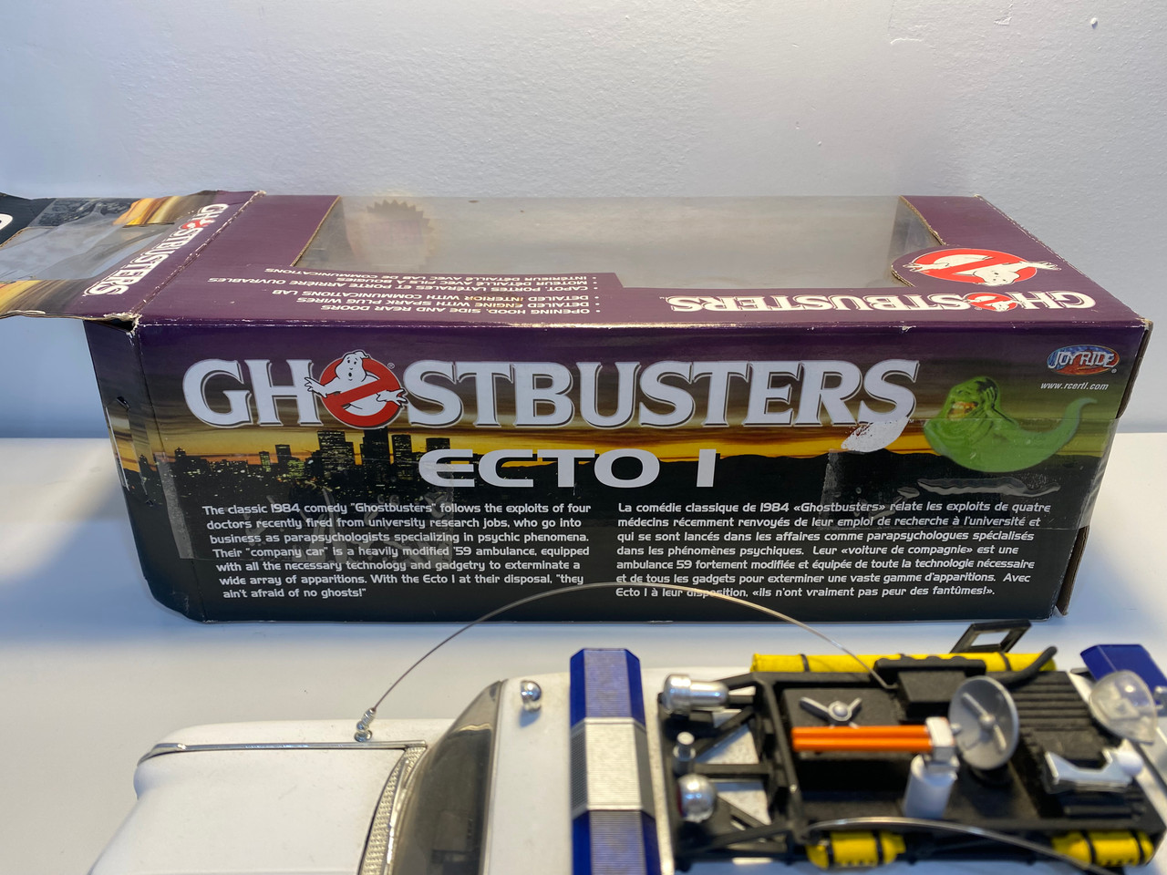 AS-IS 1/21 Joyride Ertl Ghostbusters ECTO I Diecast Car Model