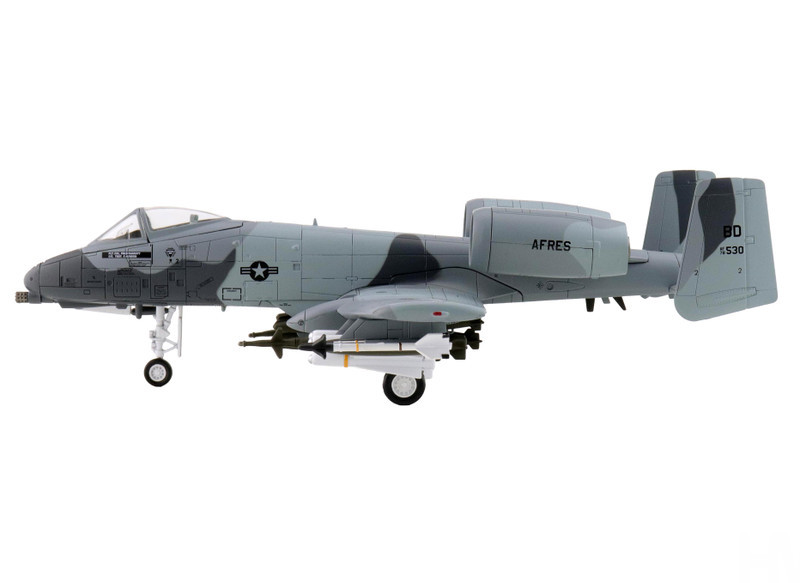 Fairchild Republic A-10A Thunderbolt II Attack Aircraft "Flipper 47th Tactical Fighter Squadron Barksdale AFB" (1990) United States Air Force "Air Power Series" 1/72 Diecast Model by Hobby Master