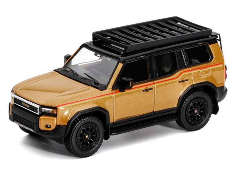 1/64 GCD Toyota Land Cruiser 250 (Yellow) Diecast Car Model