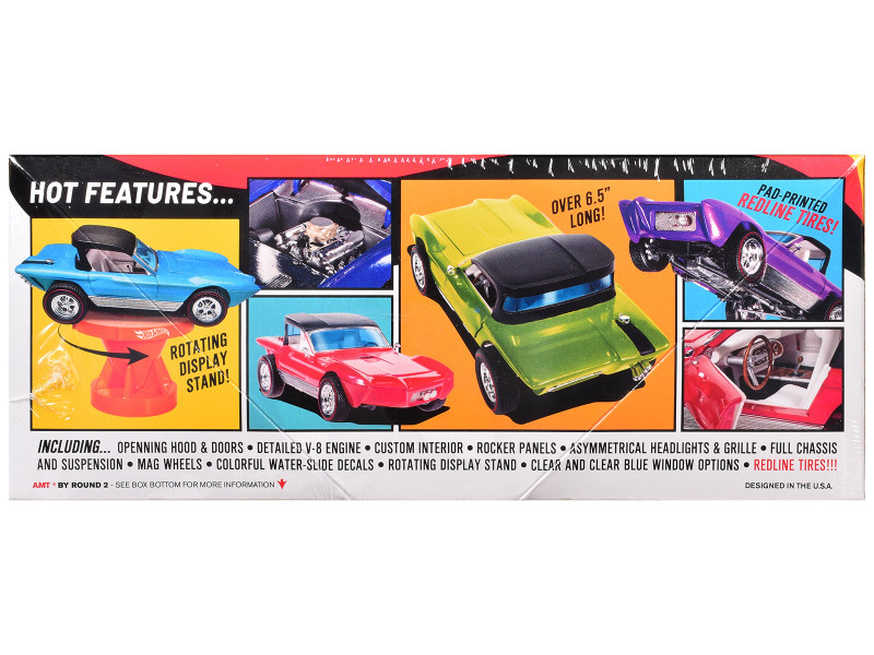 Skill 2 Model Kit Python Car "Hot Wheels" 1/25 Scale Model by MPC