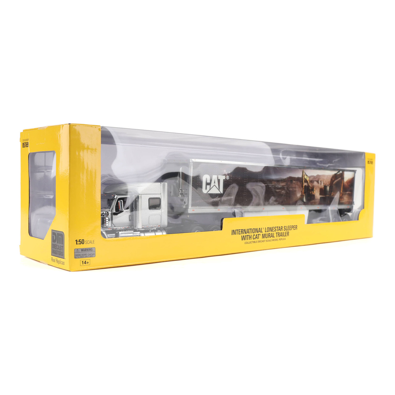 1/50 Diecast Masters International Lonestar Sleeper with Cat Mural