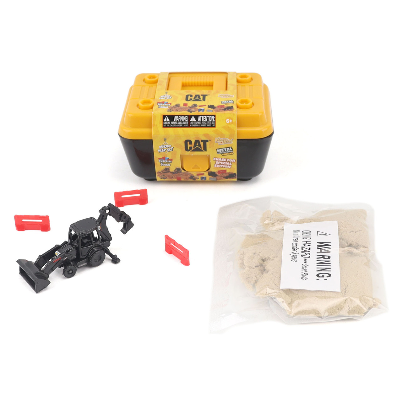 Diecast Masters CAT Micro 420E Backhoe Loader (Black Finish) with