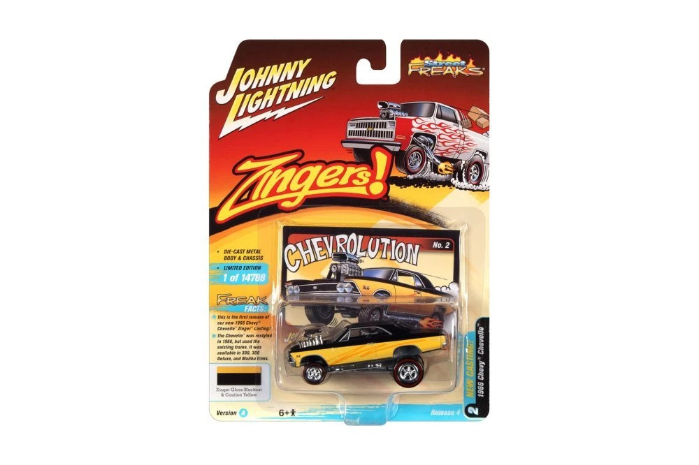 1/64 Johnny Lightning 1966 Chevrolet Chevelle Zinger (Zinger Gloss