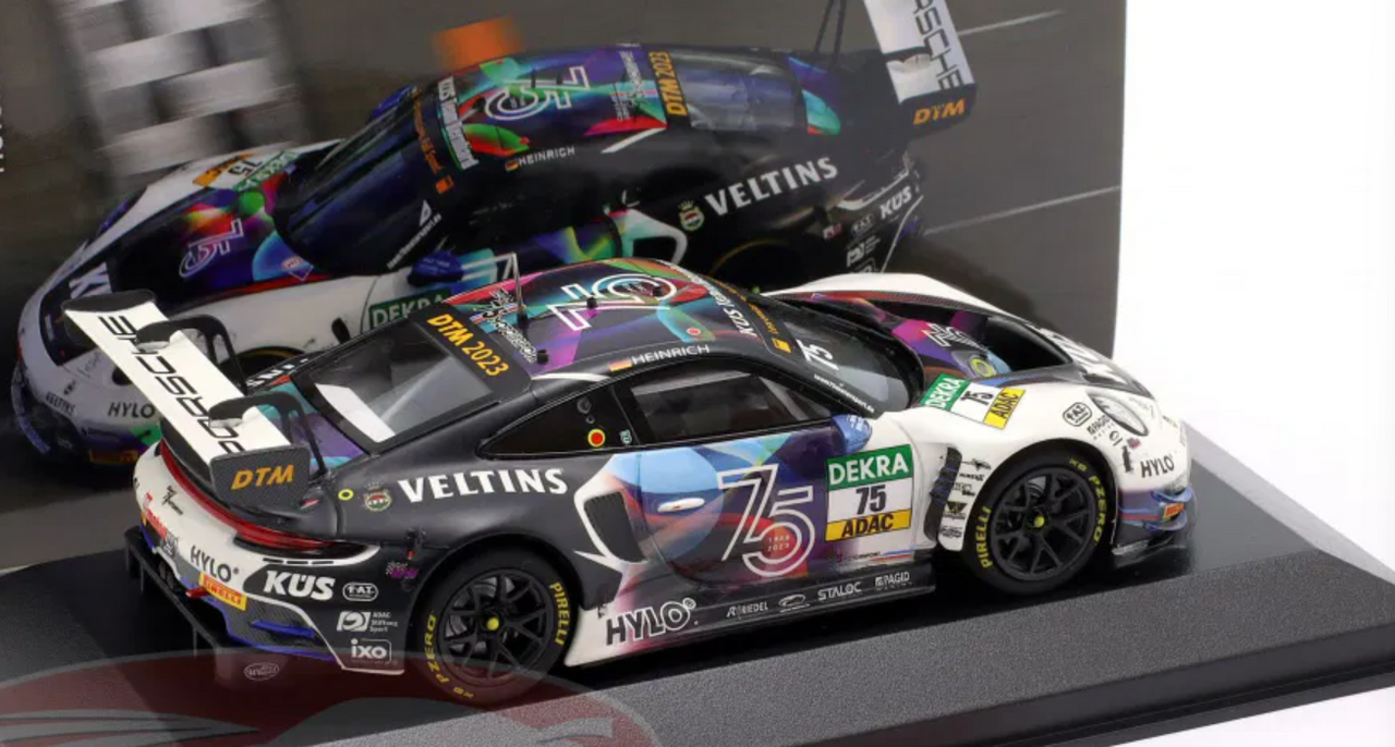 1/43 Minichamps 2023 Porsche 911 (992) GT3 R #75 DTM  KÜS Team75 Bernhard Laurin Heinrich Car Model