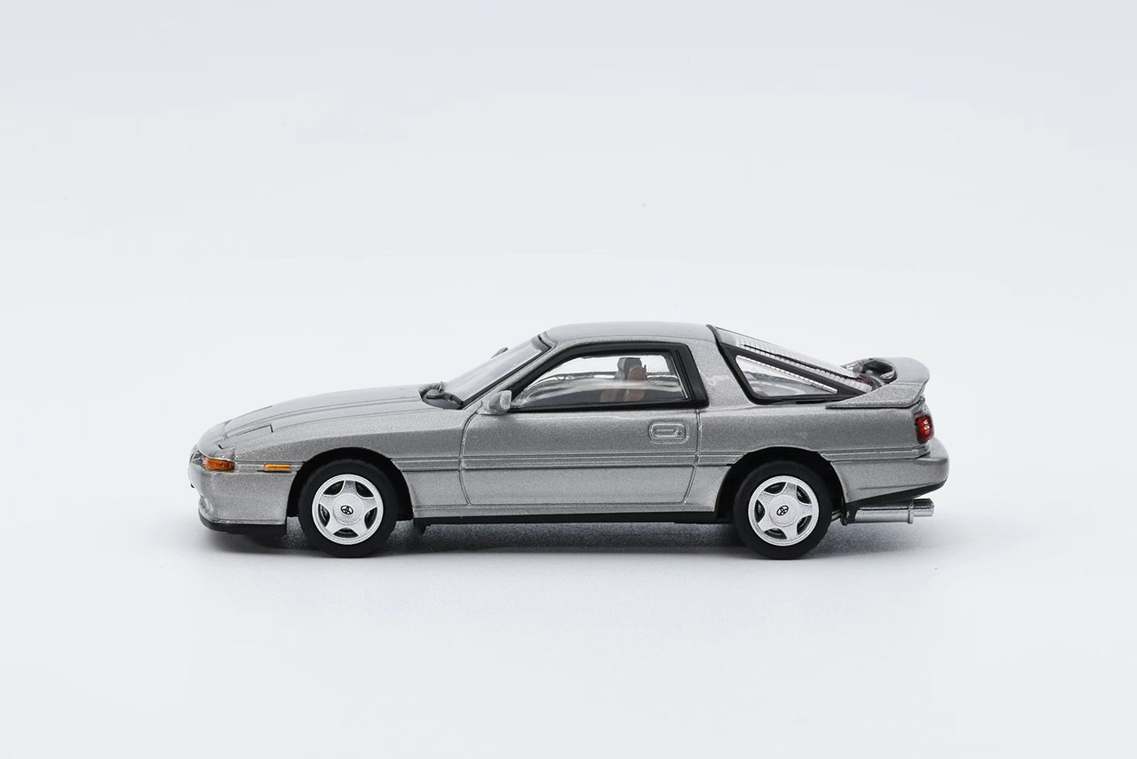 1/64 DCT Toyota Supra (A70) (Silver Grey) Diecast Car Model
