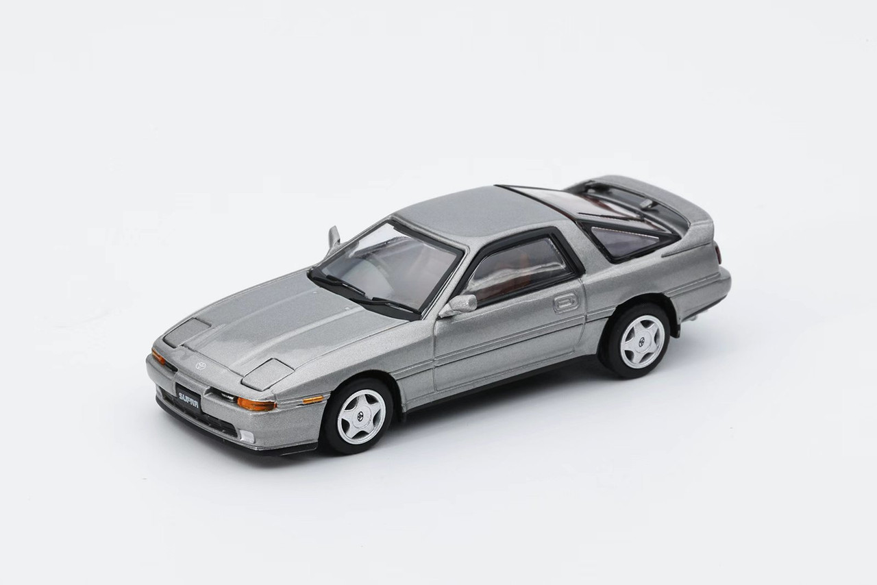 1/64 DCT Toyota Supra (A70) (Silver Grey) Diecast Car Model