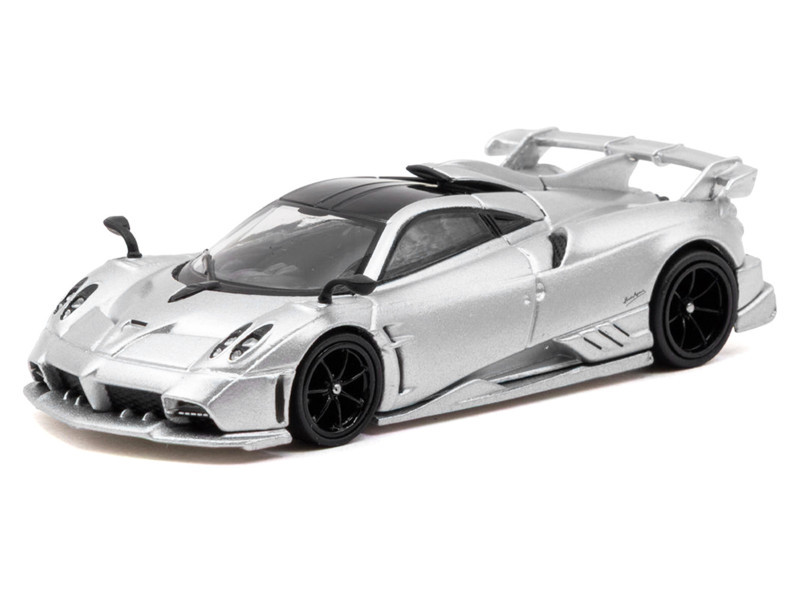 1/64 Tarmac Works Pagani Imola (Matte Silver) Diecast Car Model