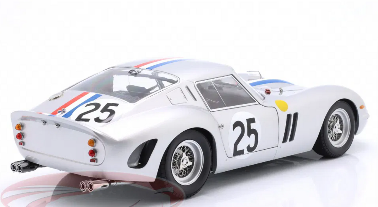 1/12 KK-Scale 1963 Ferrari 250 GTO #25 24h LeMans Fernand Tavano Pierre Dumay, Léon Dernier Diecast Car Model