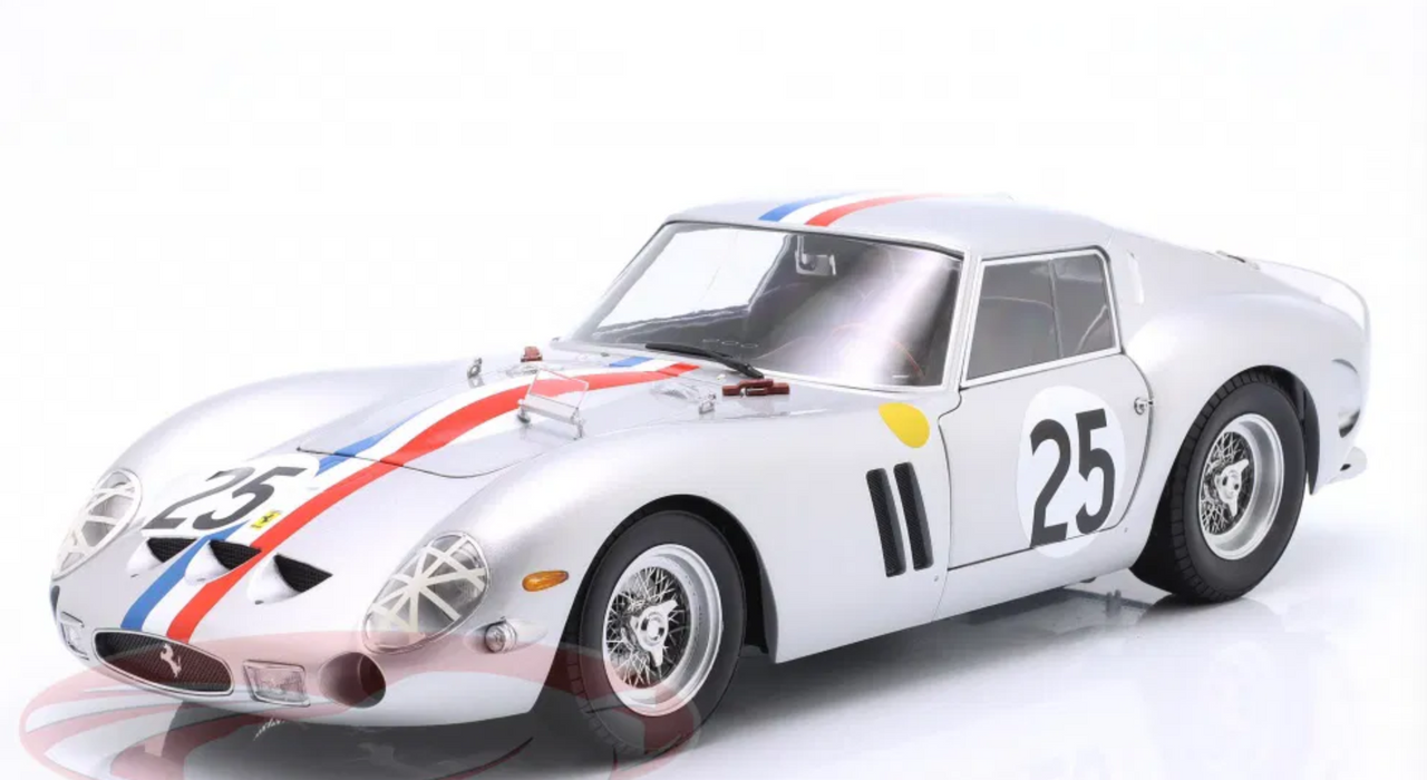 1/12 KK-Scale 1963 Ferrari 250 GTO #25 24h LeMans Fernand Tavano Pierre Dumay, Léon Dernier Diecast Car Model