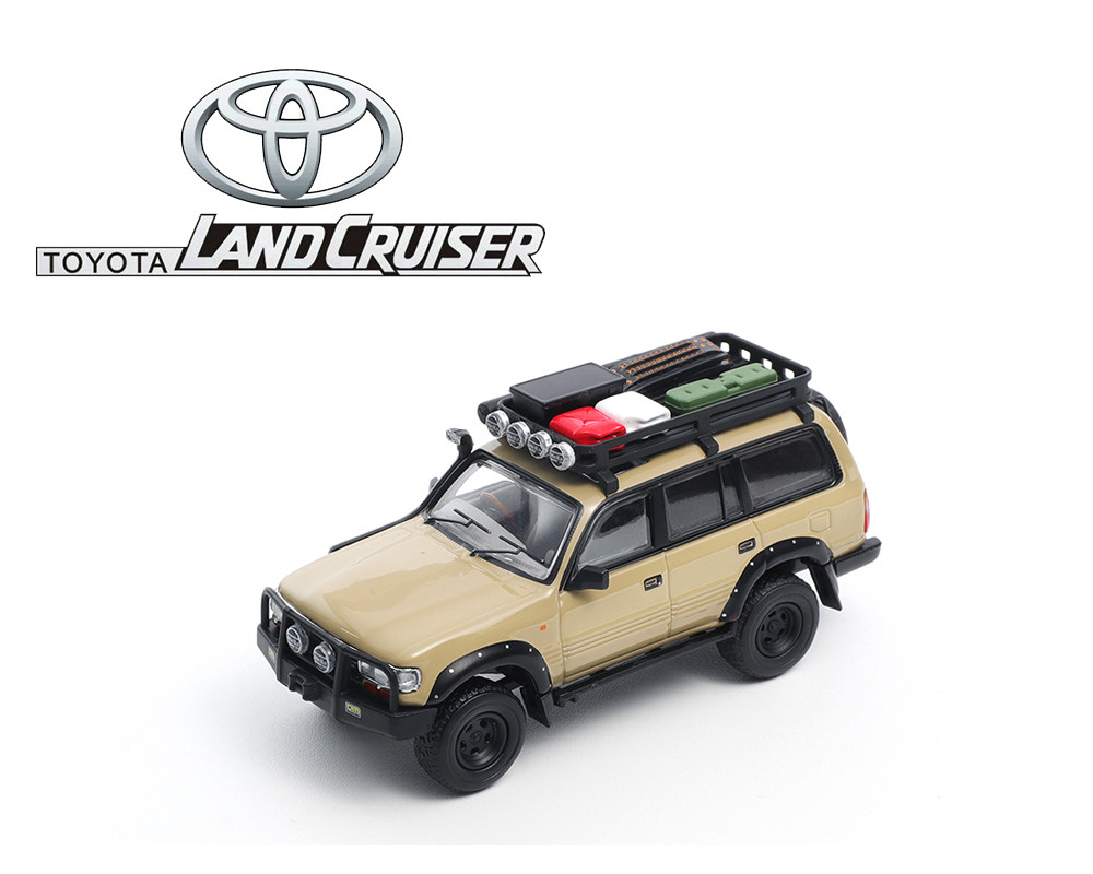 1/64 GCD Toyota Land Cruiser 80 (Yellow) Diecast Car Model