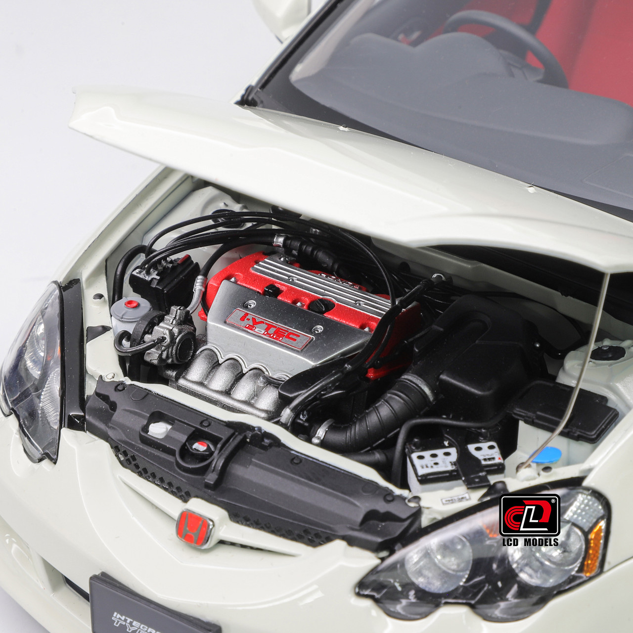 フィギュア　12個セット 1/18 LCD Honda Integra (DC5) Type-R (White) Diecast Car Model