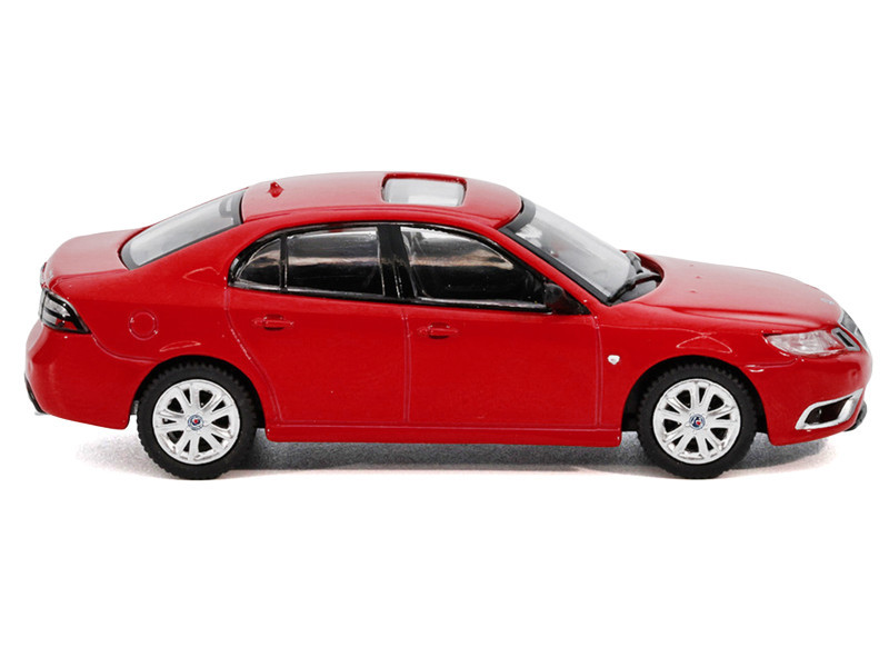 1/64 GCD X Enchery Saab 9-3 (Red) Diecast Car Model - LIVECARMODEL.com